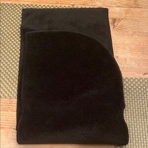 Isotoner Black Scarf with head covering